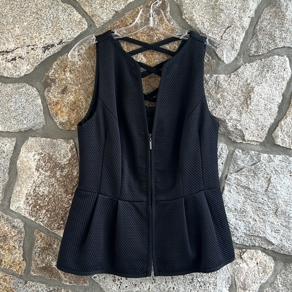 Nanette Lepore Au Revoir Corset Criss Cross Top - Picture 2 of 9